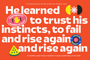 Pastme Retro Display Sans Font, a Sans Serif Font by timelesstype.co (Thumbnail 2 of 20)