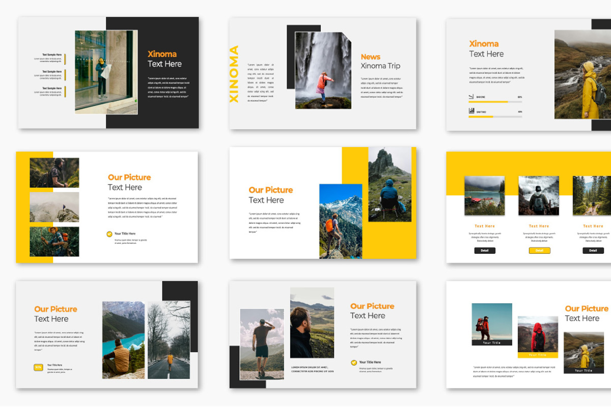 Xinoma Traveler Google Slide, a Presentation Template by Overcloud (Photo 3 of 4)