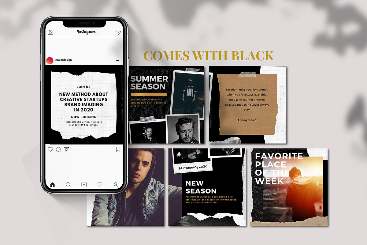 Spectrum Puzzle, a Social Media Template by Analogi Studio (Photo 5 of 9)