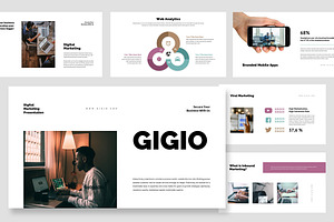 Gigio : Online Promo Google Slides, a Presentation Template by Punkl Camp