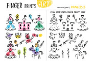 Finger prints ART (part 4), an Education Illustration by Alena Razumova (Thumbnail 8 of 13)