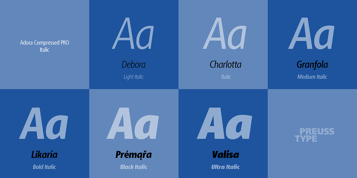 Adora PRO, a Sans Serif Font by preussTYPE (Photo 40 of 40)