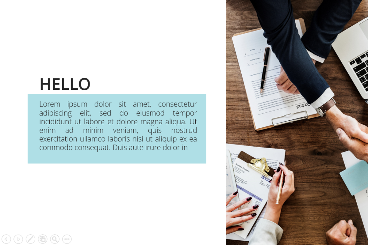 Photo Slides Presentation Template, a Presentation Template by Infographics project (Photo 3 of 16)