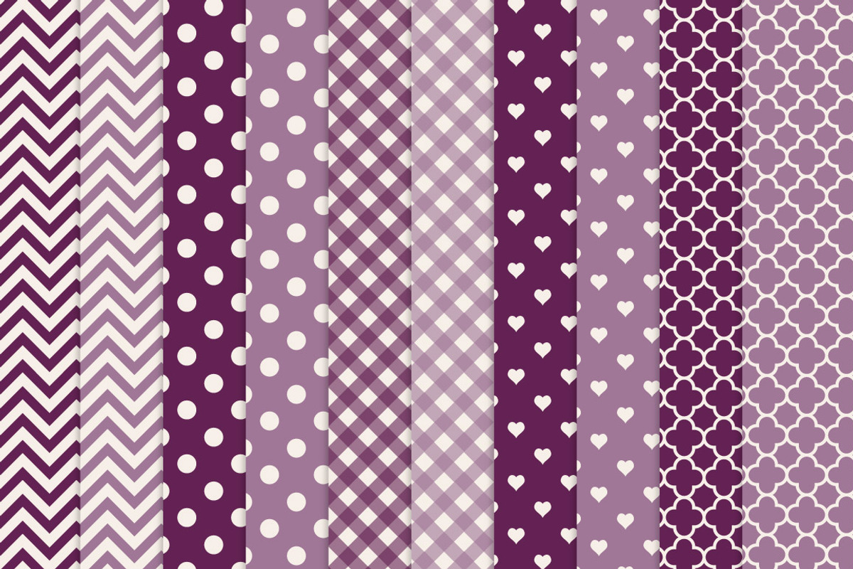 Deep Plum Vector Owls & Papers, an Animal Illustration by Amanda Ilkov (Photo 3 of 3)
