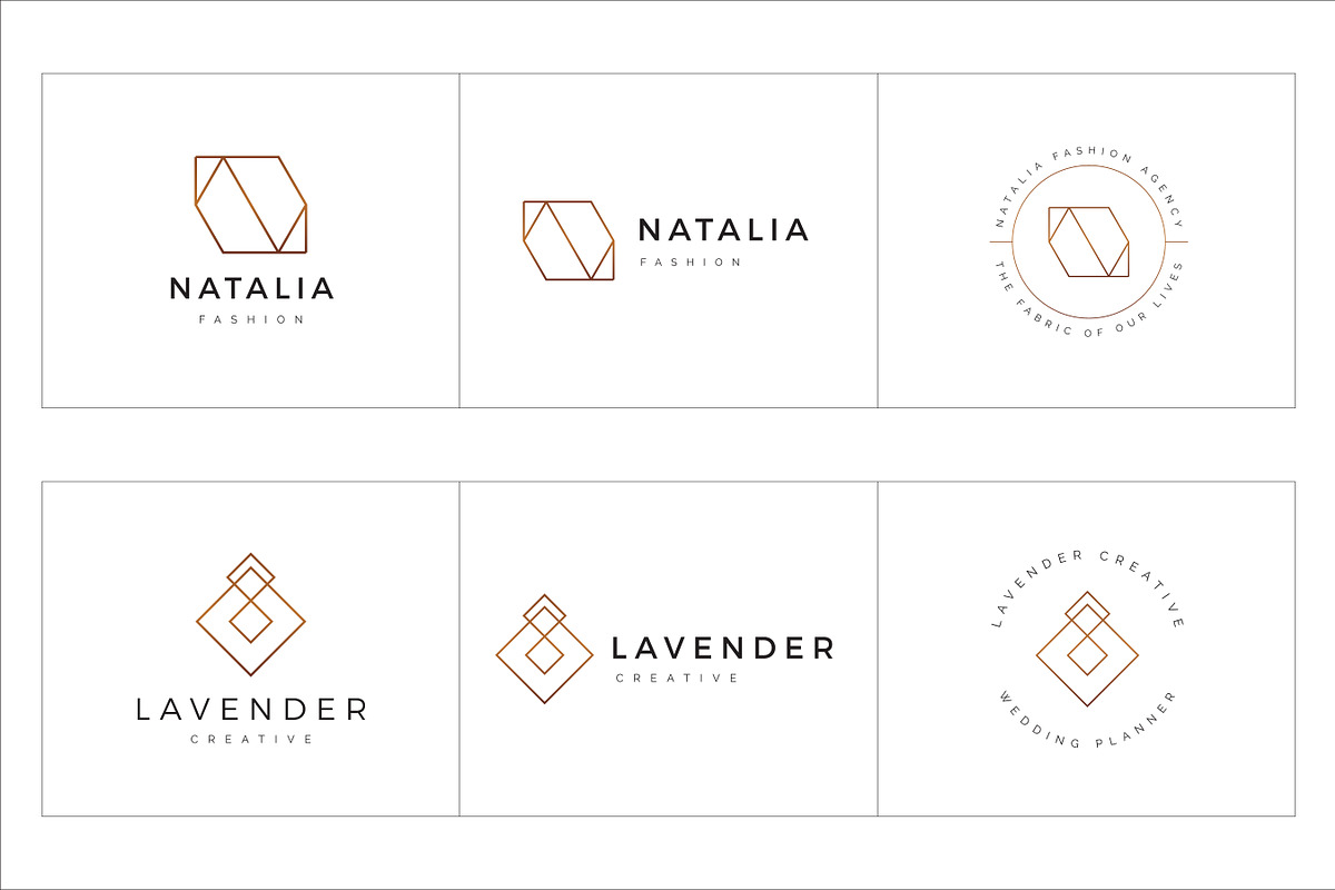 300 Geometric Premade Logo Bundle, a Branding & Logo Template by XpertgraphicD (Photo 33 of 63)