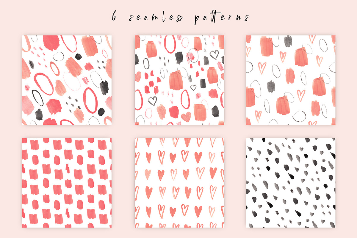 Love is all around, a Pattern Graphic by Svyatoslava_M (Photo 4 of 4)