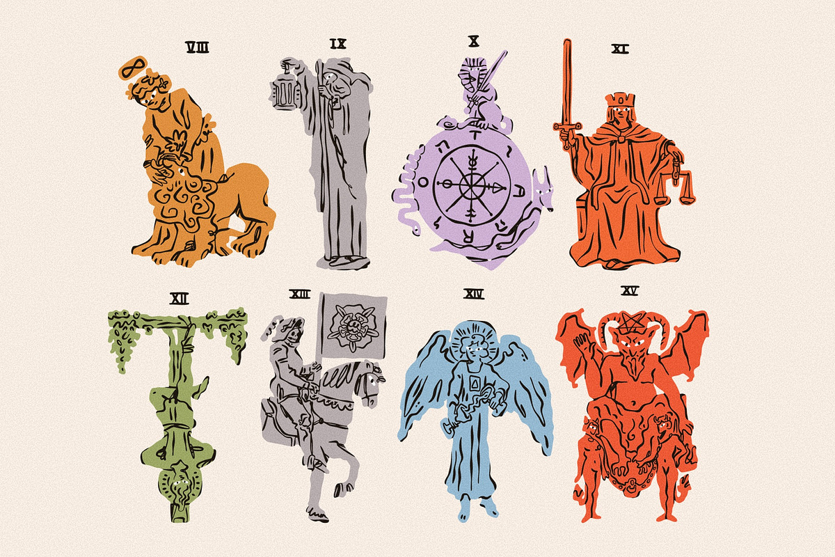 The Major Arcana, a Decorative Illustration by Twisted Tail (Photo 3 of 9)
