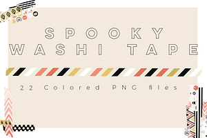 Spooky Washi Tape