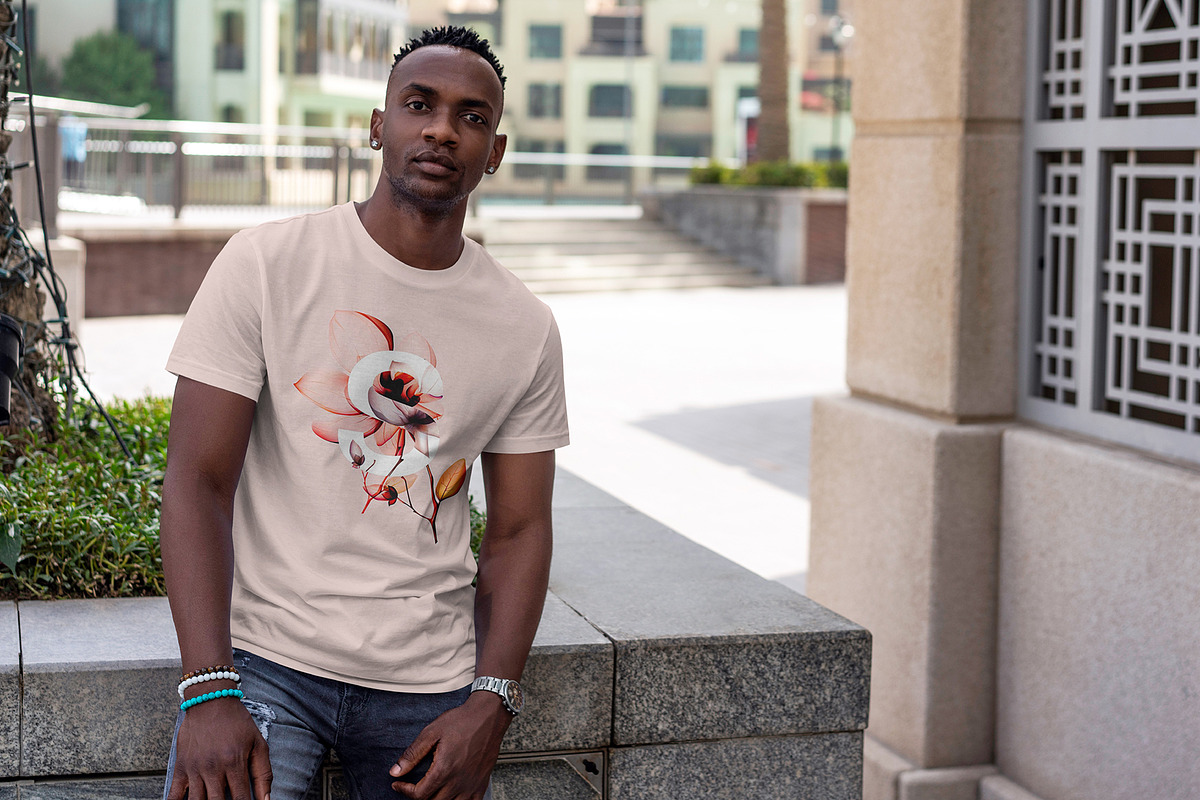 T-Shirt MockUp African Men, a Shirt Mockup by Dikarte.Store (Photo 11 of 14)