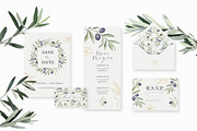 Olive branch, frame, pattern., a Texture Illustration by Kotkoa (Thumbnail 6 of 6)