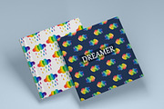 Watercolor Rainbow Clipart & Pattern, an Illustration by ArtIrisArt (Thumbnail 12 of 22)