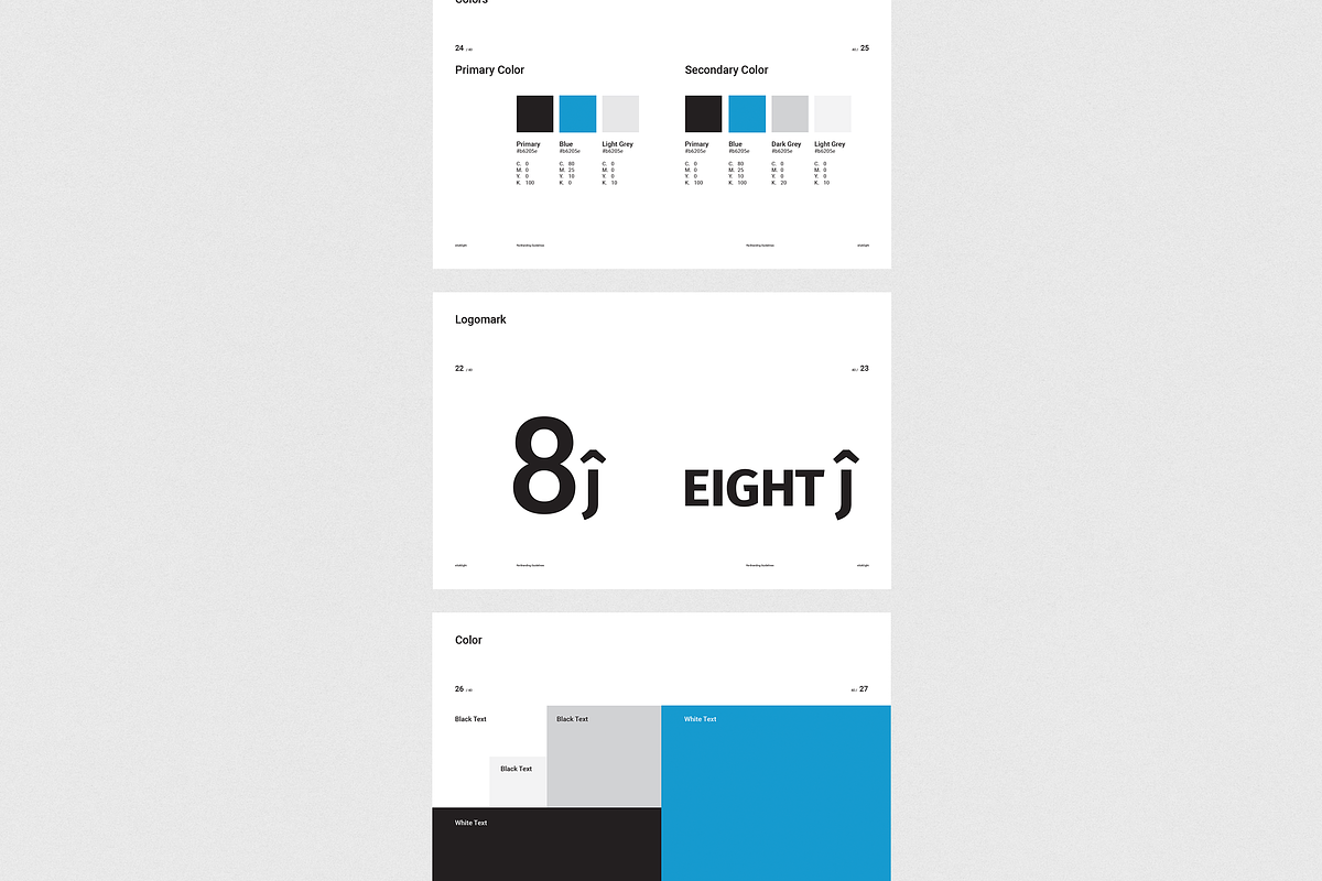 Re-Branding Guidelines, a Brochure Template by silukEight (Photo 10 of 20)