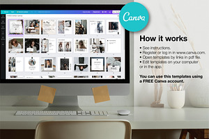 White CANVA Instagram Template N54