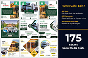Estate posts | 175 Posts | Instagram, a Social Media Template by Mohammad Sarfaraz (Thumbnail 2 of 6)
