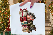 Whimsical Old Man Birthday Clipart, an Illustration by Craft Nest (Thumbnail 2 of 8)