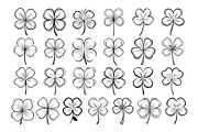 50 Clovers Procreate Stamps Brushes, a Brush Add-On by Procreate Sale (Thumbnail 5 of 6)