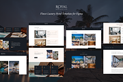 Royal - Luxury Hotel & Restaurant, an UI Kit Template by YoArts (Thumbnail 2 of 4)
