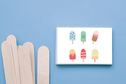 12 Colorful Popsicle Vector Set, a Food Illustration by jongcreative (Thumbnail 4 of 4)