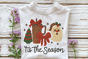 Tis The Season Christmas Crochet PNG, an Illustration by CraftArtStudio (Thumbnail 3 of 4)