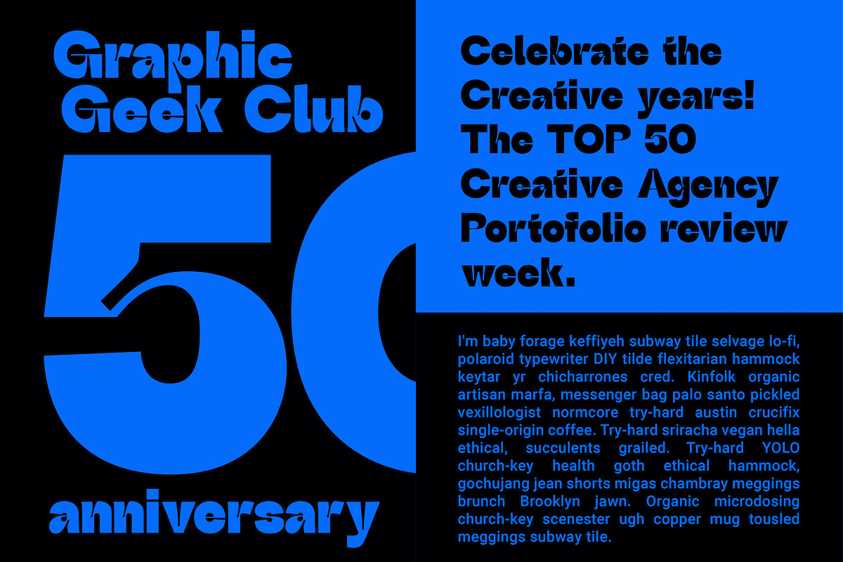 Graphyne - Ink Trap Display Font, a Sans Serif Font by Surplus Type Co (Photo 7 of 9)