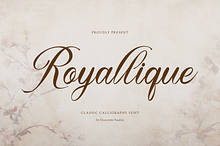 Royallique | Classic Calligraphy