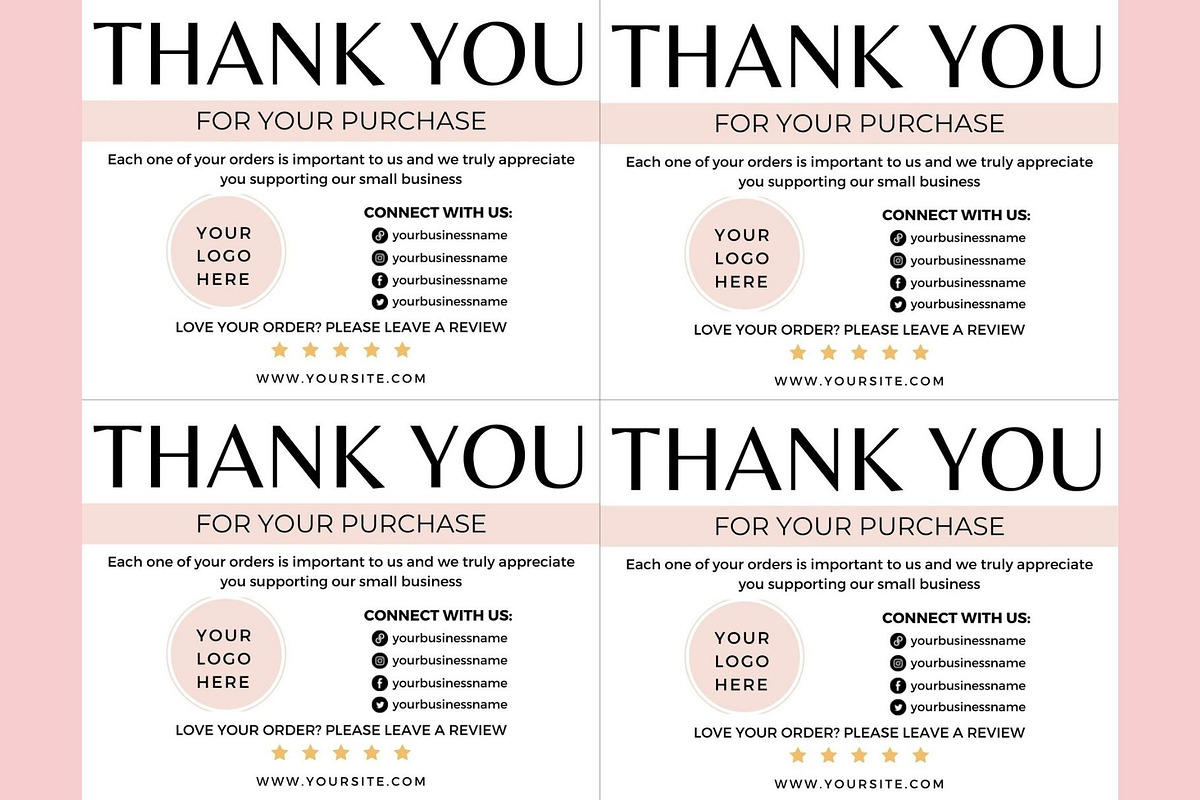 Business Thank You Card Canva 6, a Card Template by bonadigitals (Photo 3 of 3)