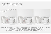 Baby Crib Duvet & Pillows Mockup, a Household Mockup by mock-ups (Thumbnail 2 of 13)