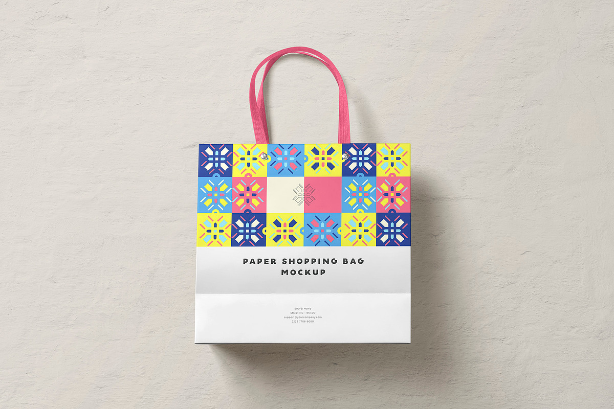Shopping Bag Mockup, a Product Mockup by PixelVoyager (Photo 3 of 8)