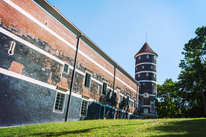 Medieval brick castle in Lithuania, an Architecture Photo by BOOCYS