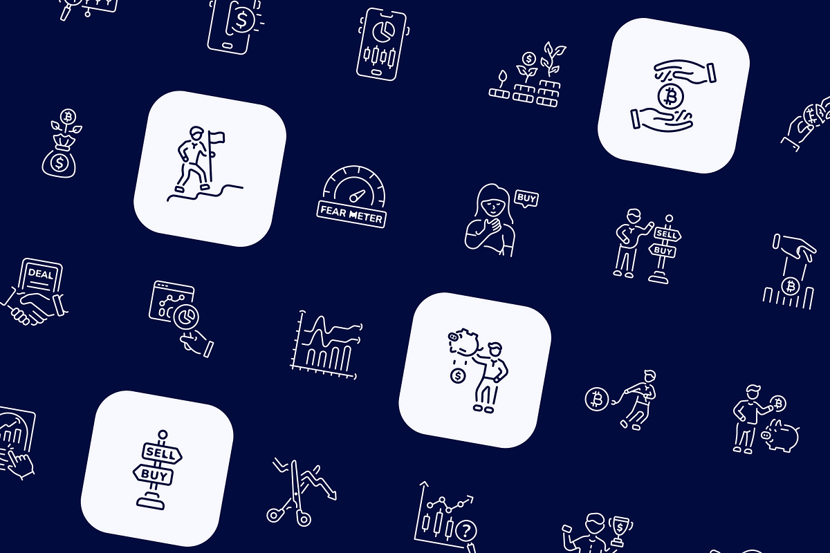Stock Market and Trading Icon Set, an Outline Icon by Prosymbols (Photo 6 of 7)