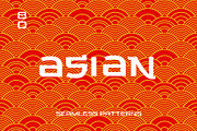 Asian Seamless Patterns, a Pattern Graphic by AnnArt (Thumbnail 1 of 7)