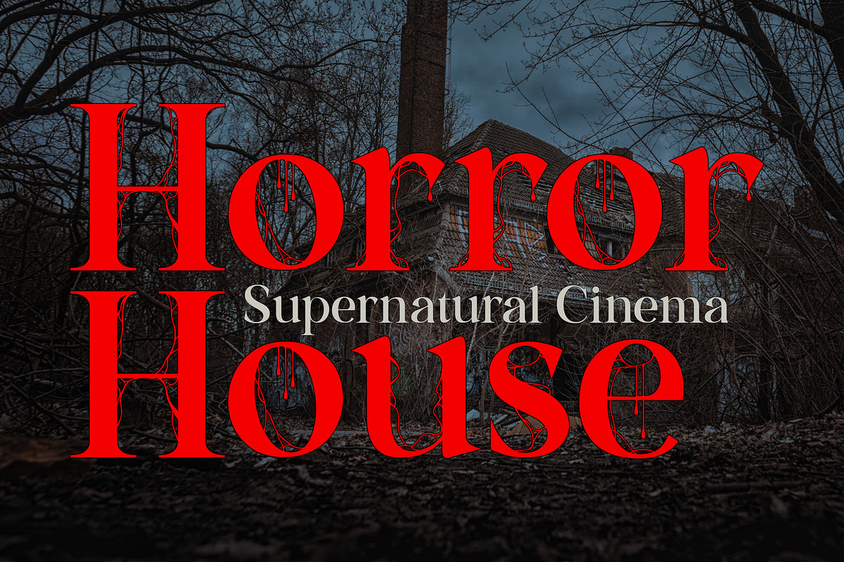 Monarch Blood – Horror Display Font, a Blackletter Font by Compaq_Creative (Photo 5 of 5)