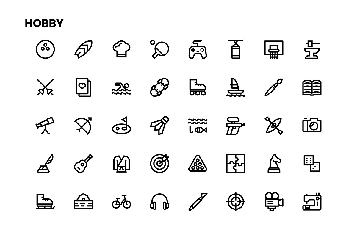 ICONIC - 400 Vector Line Icons, an Icon by RudenkoArts (Photo 11 of 15)