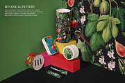 Botanical Floral and Fruits Pattern, a Pattern Graphic by likorbut (Thumbnail 3 of 9)