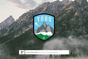 Canadian National Parks Badges, an Icon by Sam Vickars* (Thumbnail 3 of 4)