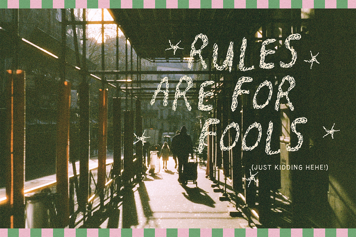 HAPPY TO BE HERE | FUNKY CHUBBY FONT, a Handwritten Font by Maria Feliz Fonts (Photo 11 of 11)