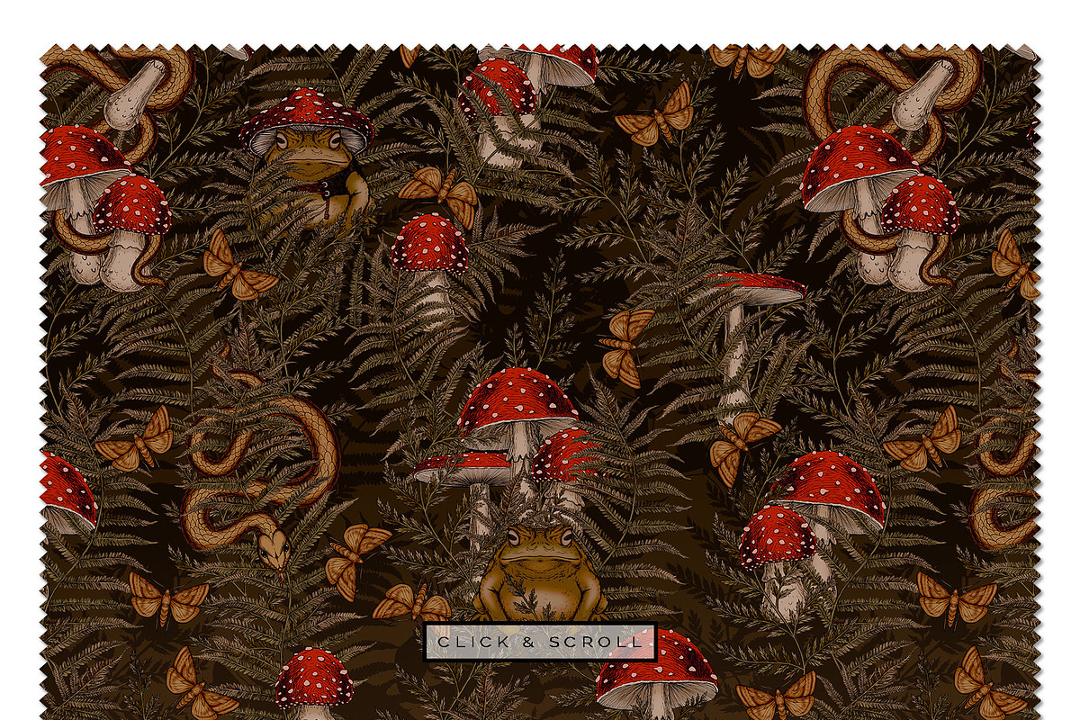 MIRACLE FOREST - patterns & motifs, an Animal Illustration by Liiafis (Photo 5 of 16)