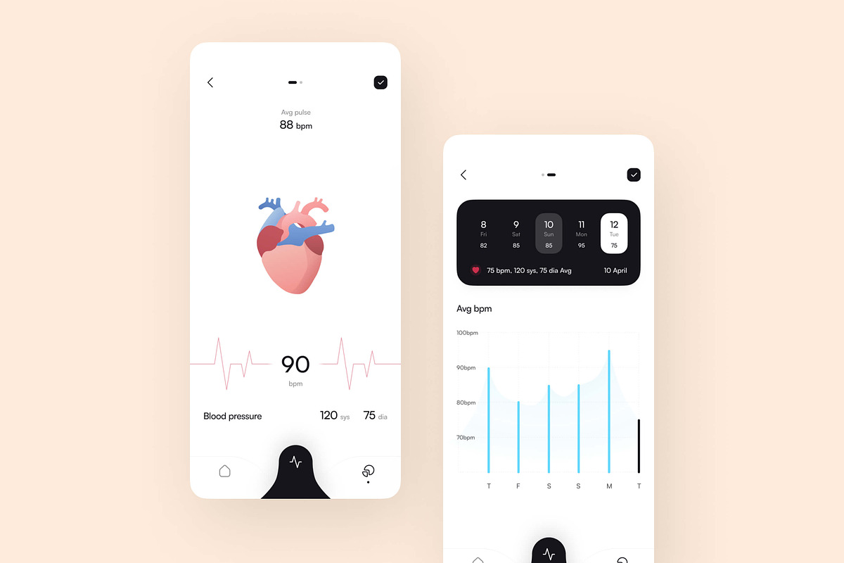 Cycles iOS Sport App Figma UI Kit, an App Template by EGO Creative Innovations (Photo 6 of 8)