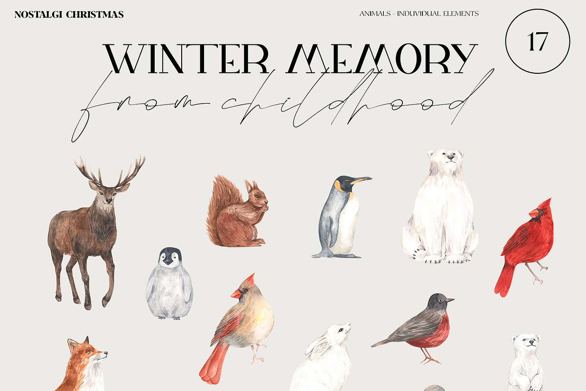 Winter memory Christmas, a Seasonal Illustration by LiChu Art (Photo 17 of 30)