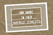 Lovely Paper Cuts - Underlined Type, a Font by CraftyLittleNodes (Thumbnail 3 of 4)