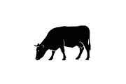 Farm Cow Silhouette Vector Bundle, an Illustration by Designs_River (Thumbnail 32 of 51)