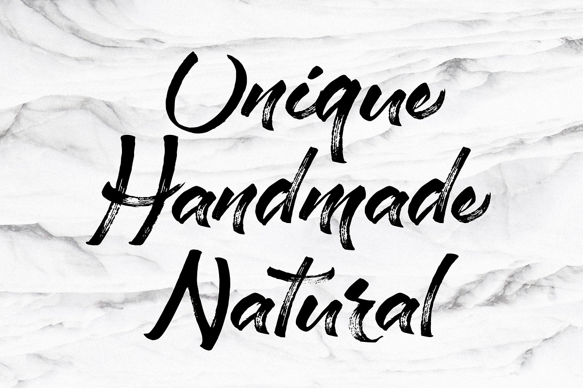 Staychill Brush Font preview 2