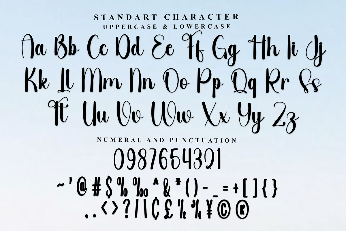 Thick Together, a Handwritten Font by FreshTypeINK (Photo 5 of 8)