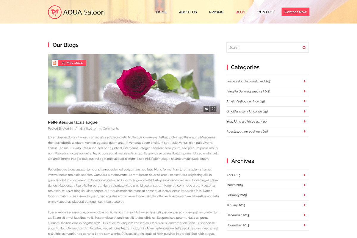 Aqua Saloon PSD Website Template, a Websites & App Template by WebbyTemplates (Photo 6 of 7)