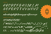 Scatqin Bounty Bold Brush Font, a Script Font by stylishtype.co (Thumbnail 18 of 20)