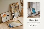 Gallery Wall Frame Set Mockup, a Mockup by Paper Flowers Studio (Thumbnail 5 of 5)
