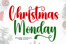 Christmas Monday | Script Font