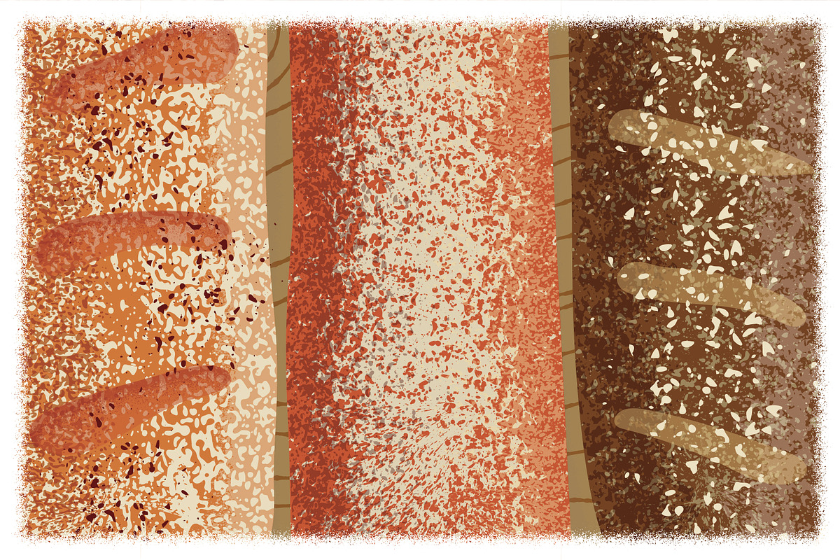 MultiGRAIN Brushes for Illustrator, a Brush Add-On by StudioWorks (Photo 10 of 15)