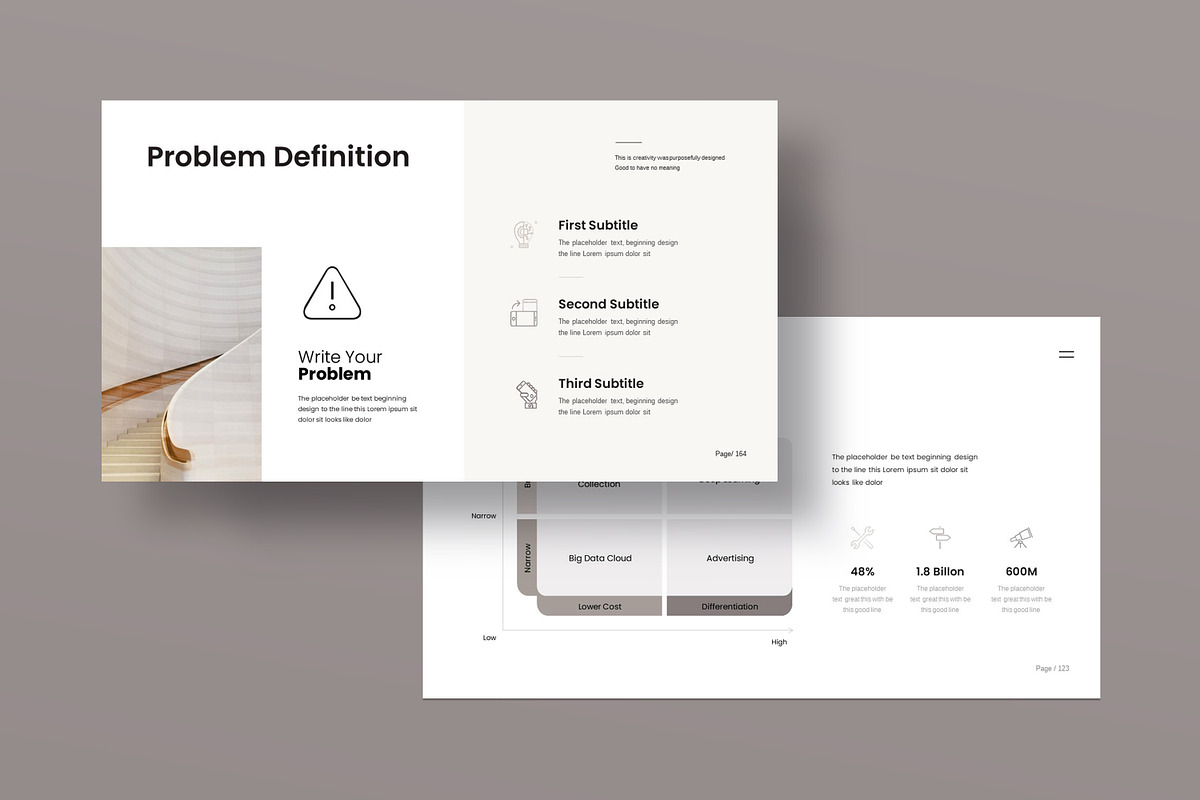 Business Plan PowerPoint Template, a Presentation Template by creathrivestudio (Photo 9 of 37)
