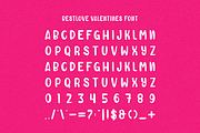 Bestlove Valentines Font, a Sans Serif Font by Iqsiart Studio (Thumbnail 5 of 6)